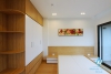 Spacious 2+ bedrooms apartment with lake view for rent in Tay Ho, Hanoi